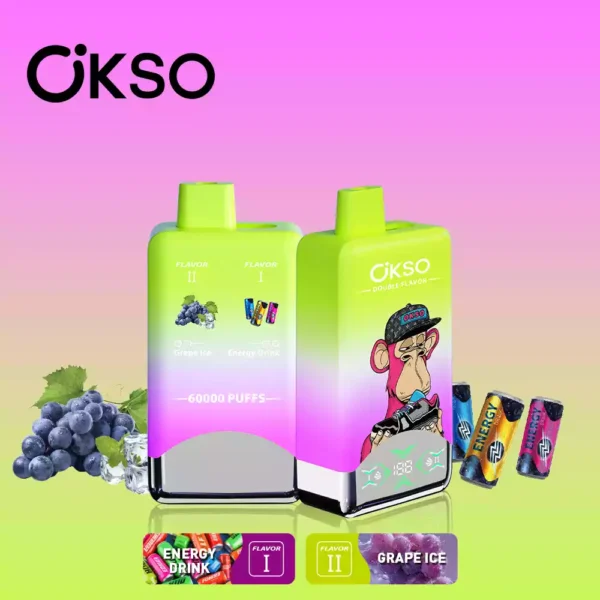 OKSO Double Flavor 60K Wholesale | 60000 Puffs Vape Supplier