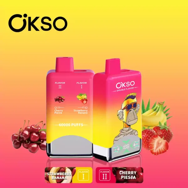 OKSO Double Flavor 60K Wholesale | 60000 Puffs Vape Supplier