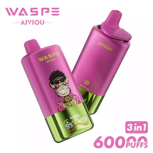 WASPE 3 in 1 60000 Wholesale | 60000 Puffs Disposable Vape Supplier