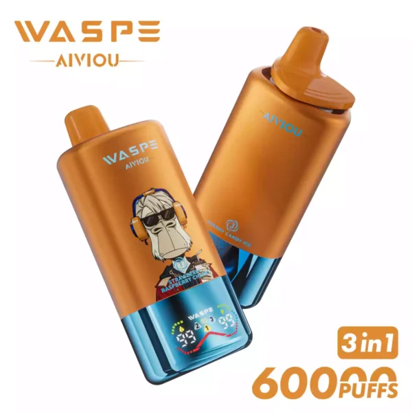 WASPE 3 in 1 60000 Wholesale | 60000 Puffs Disposable Vape Supplier