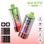 WASPE Crystal 180K Wholesale | 180000 Puffs 8 in 1 Vape Supplier