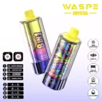 WASPE Crystal 180K Wholesale | 180000 Puffs 8 in 1 Vape Supplier