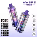 WASPE Crystal 180K Wholesale | 180000 Puffs 8 in 1 Vape Supplier