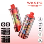 WASPE Crystal 180K Wholesale | 180000 Puffs 8 in 1 Vape Supplier