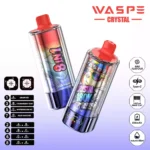 WASPE Crystal 180K Wholesale | 180000 Puffs 8 in 1 Vape Supplier