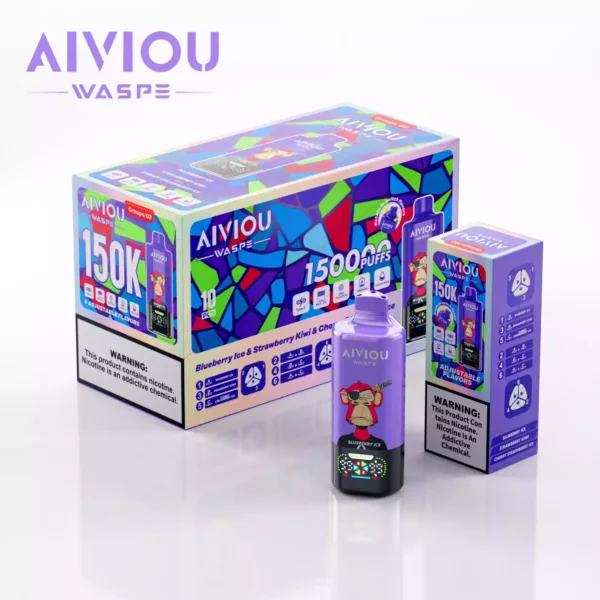 WASPE AIVIOU 6 in 1 150K Wholesale | 150000 Puffs Vape Supplier