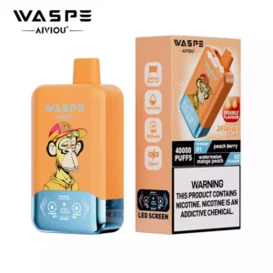 WASPE Double Flavor 40000 Puffs Disposable Vape Wholesale
